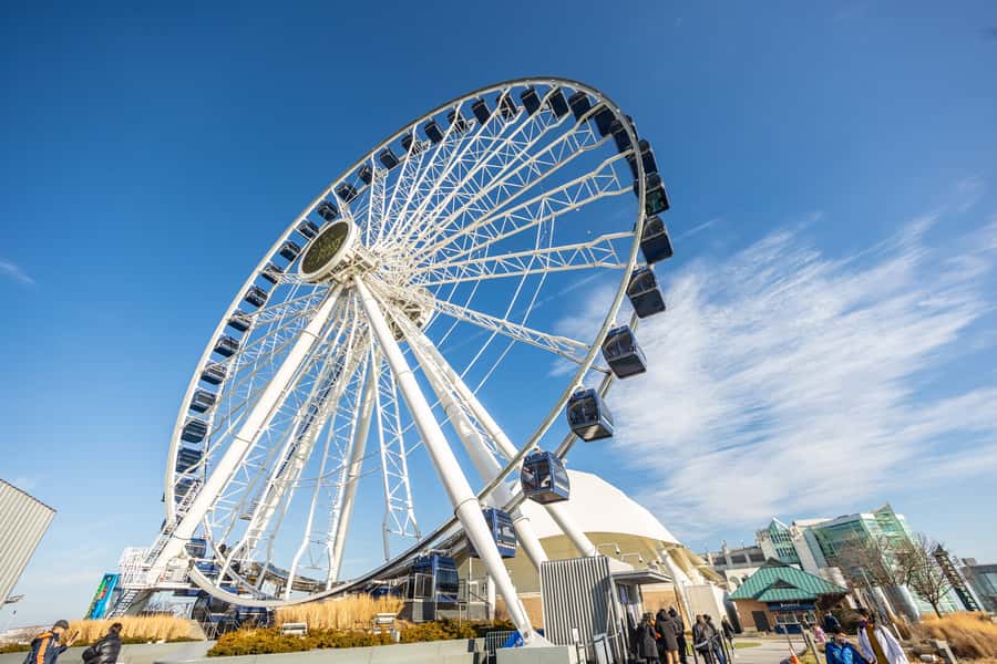 Chicago: Navy Pier Centennial Wheel Ticket - A Chicago view from nearly 200 feet