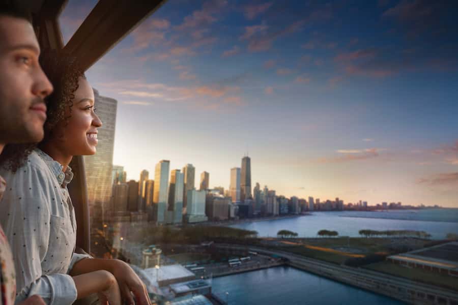 Chicago: Navy Pier Centennial Wheel Ticket - Choosing the right time to ride