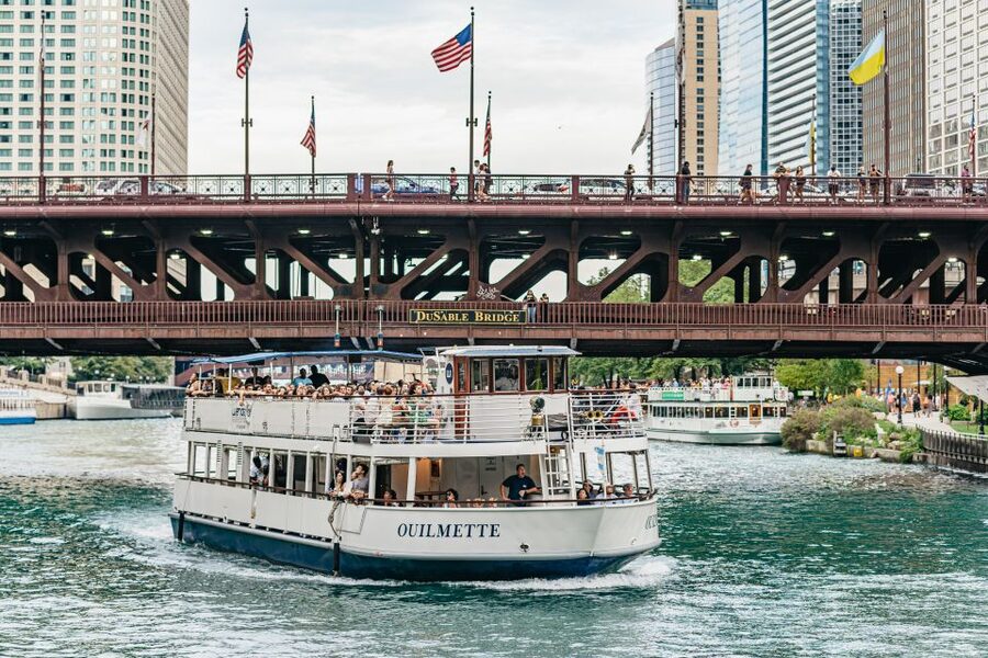 Chicago River: 1.5-Hour Guided Architecture Cruise - Aqua, Lake Point Tower, and newer ideas