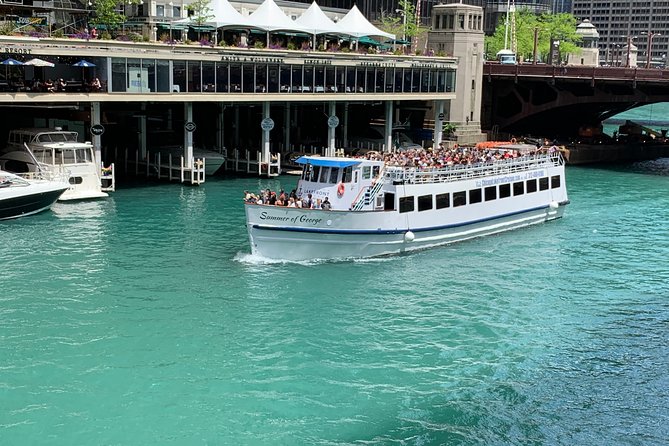 Chicago River 90-Minute Architecture Boat Tour - Aqua Tower and the newer face of downtown