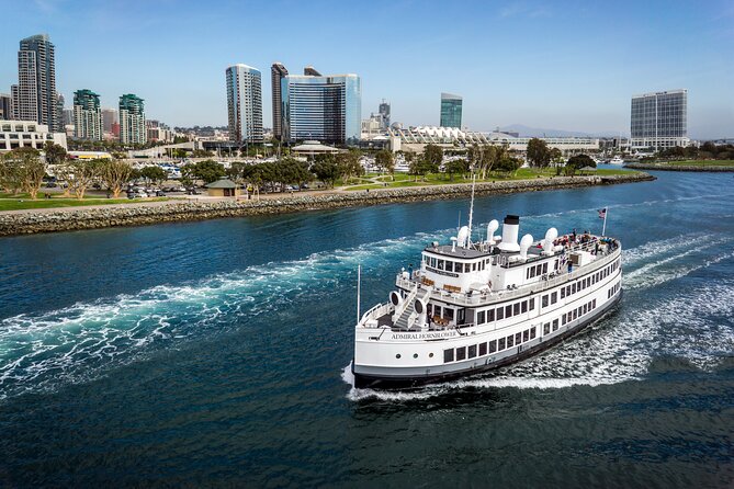 City Cruises San Diego: Scenic 90-Minute Narrated Harbor Tour - Point Loma and Cabrillo National Monument from the bay