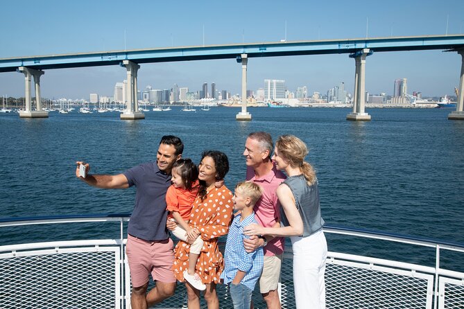 City Cruises San Diego: Scenic 90-Minute Narrated Harbor Tour - Shelter Island, Harbor Island, and the working bay