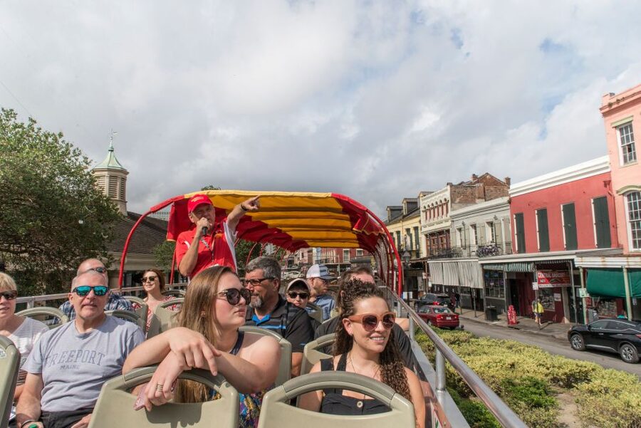City Sightseeing New Orleans HOHO Bus Tour & Bookable Extras - Stops 2 and 3: French Market, Esplanade Avenue, and Bywater