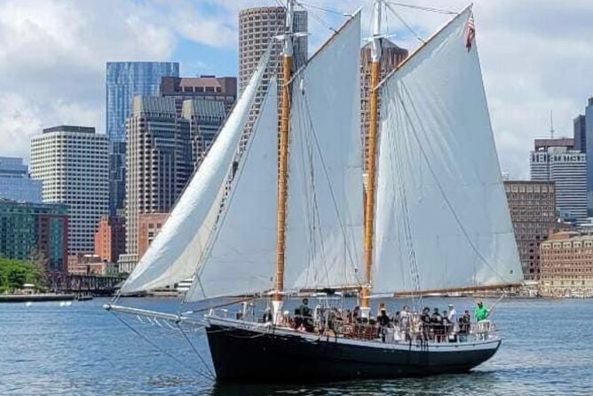 Classic Tall Ship Cruise in Boston Harbor - Setting out from Marina Overlook