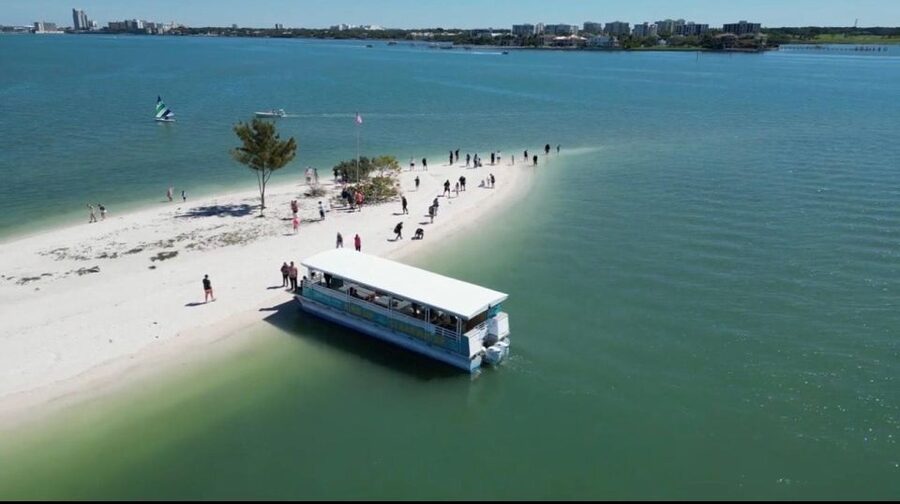 Clearwater Beach: Dolphin & Island Sandbar Cruise - A two-hour Clearwater outing with a clear purpose