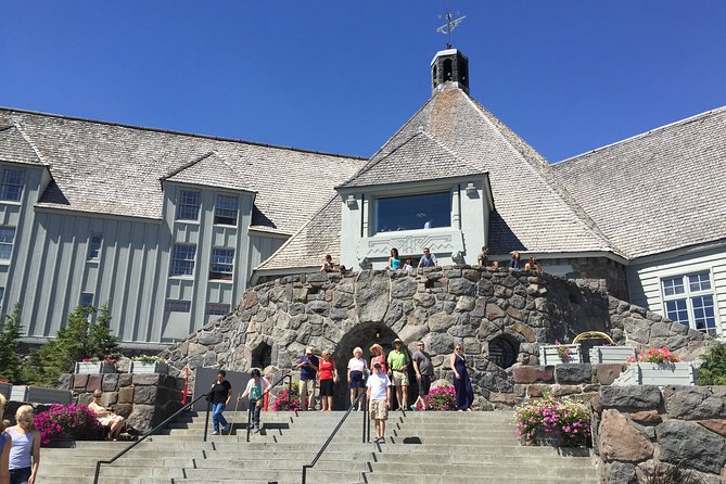 Columbia River Gorge Waterfalls & Mt Hood Tour from Portland, OR - Latourell Falls brings you close to the water