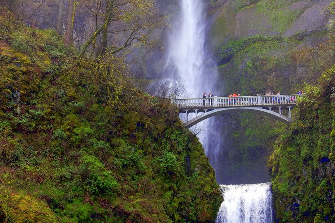 Columbia River Gorge Waterfalls Tour from Portland, OR - Horsetail Falls, close to the old road