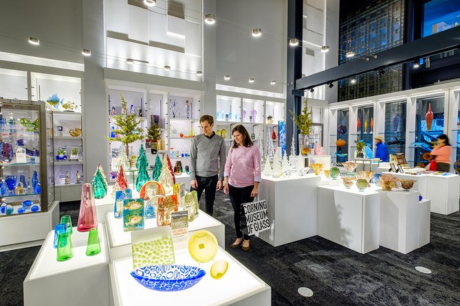 Corning Museum of Glass Admission Tickets - Make Your Own Glass, from a $14 project to a $150 session
