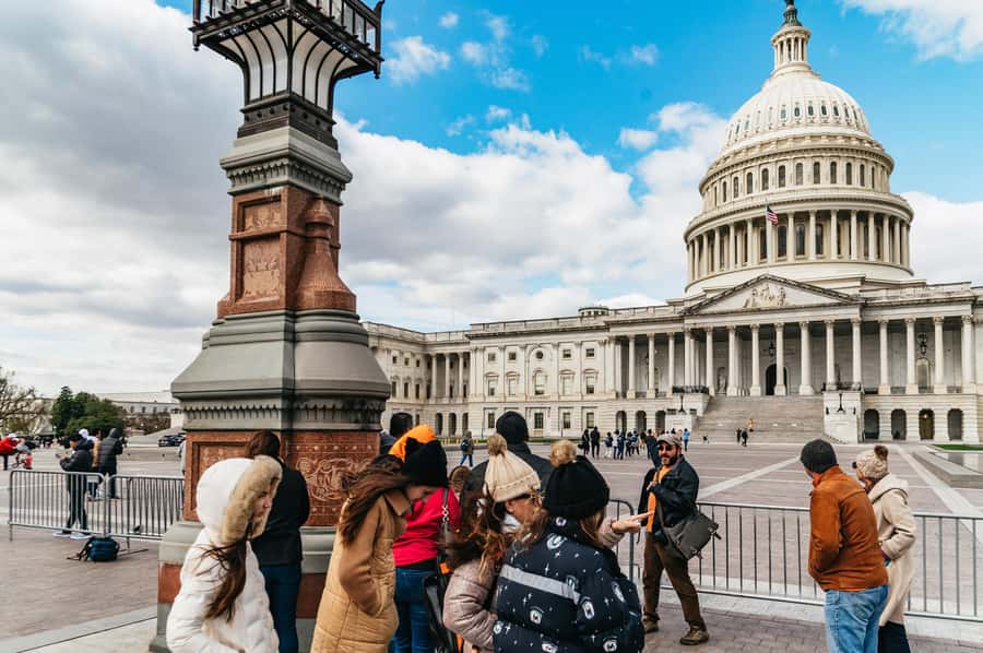 DC: Capitol Hill and Library of Congress Tour with Tickets - Starting near Constitution Avenue