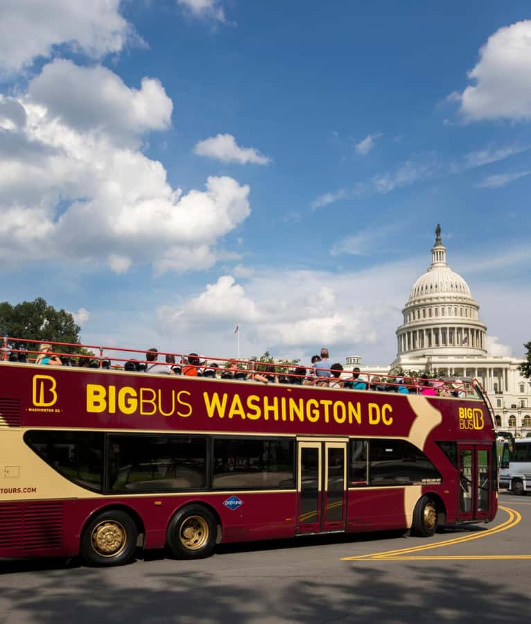 DC: Hop-on Hop-off Tour by Open-top Bus with 17 Stops - Key points to know before you ride