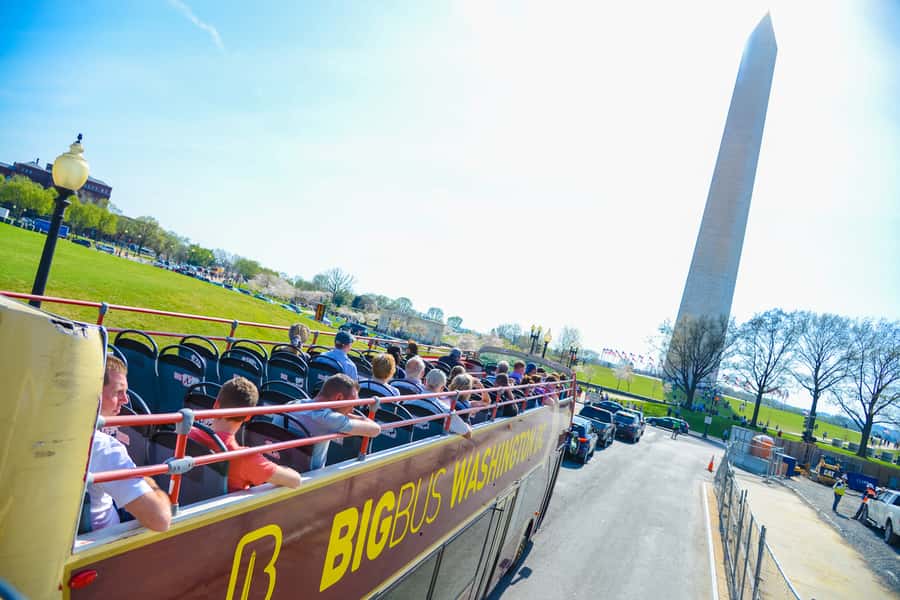 DC: Hop-on Hop-off Tour by Open-top Bus with 17 Stops - Is $49 a good value?