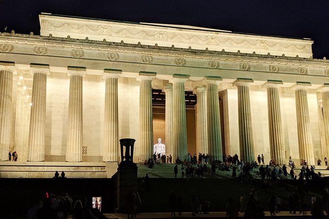 DC Memorials Night Tour: Glass-Roof Convertible Upgrade Option - Why Washington DC works so well after dark