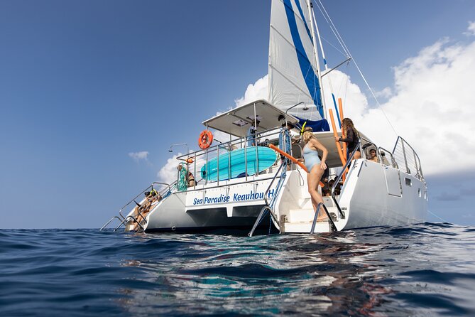 Deluxe Sail & Snorkel to the Captain Cook Monument - Who should book this Kona snorkel tour?