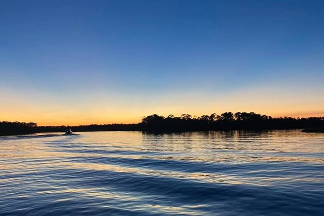 Dolphin and Nature Sunset Cruise from Orange Beach - Leaving The Wharf for Orange Beach’s Back Bays