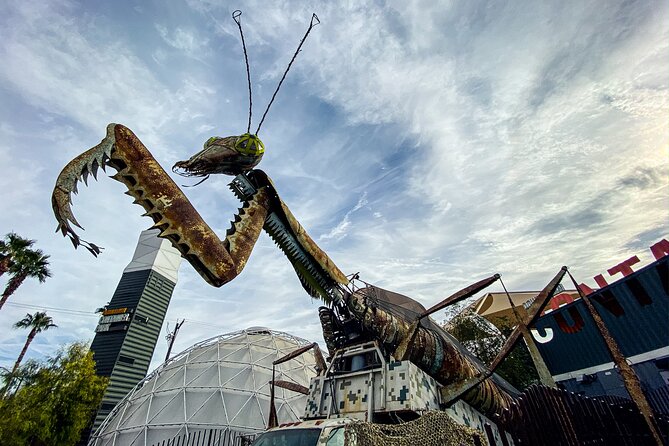 Downtown Las Vegas Food Tour of 6 Iconic Dishes & Hidden Gems - Fremont Street beneath the giant canopy