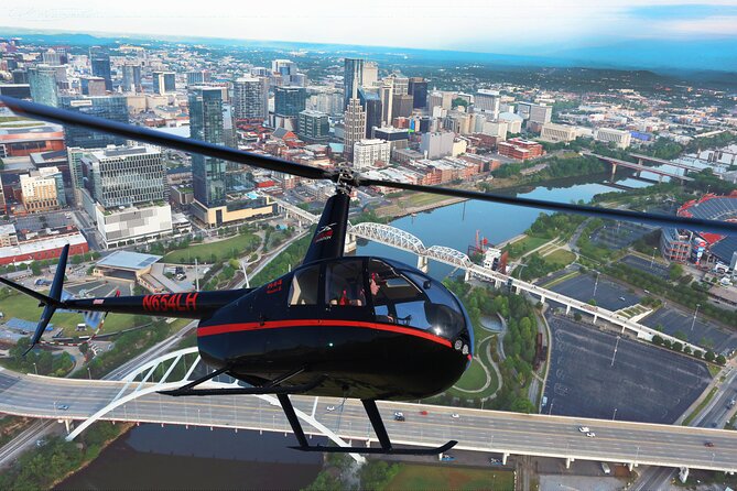 Downtown Nashville Helicopter Tour - A quick flight with a wide view of Nashville