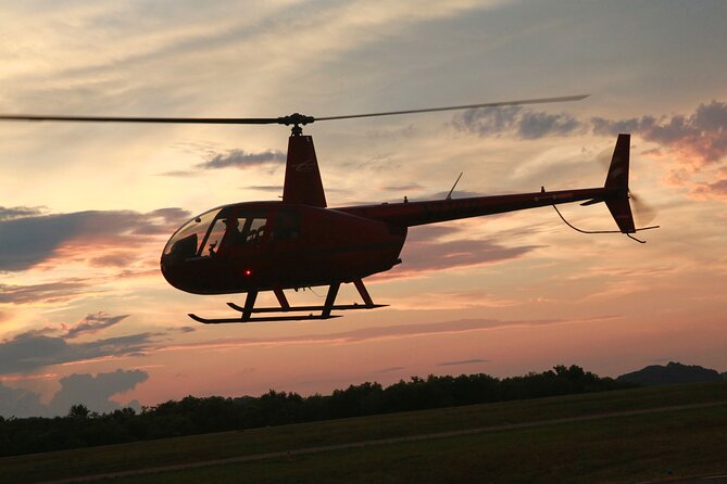 Downtown Nashville Helicopter Tour - The skyline, river, and surrounding hills