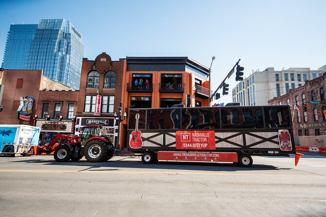 Downtown Nashville Public Party Tractor 21+ Only - What the $44.95 price really covers