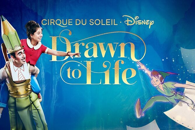 Drawn to Life presented by Cirque du Soleil and Disney - A Disney story drawn across the stage