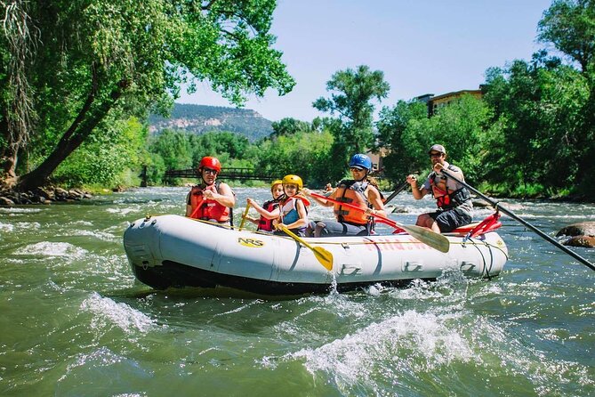 Durango Half Day Rafting Trip - Lower Animas River - Safety first, then paddle commands