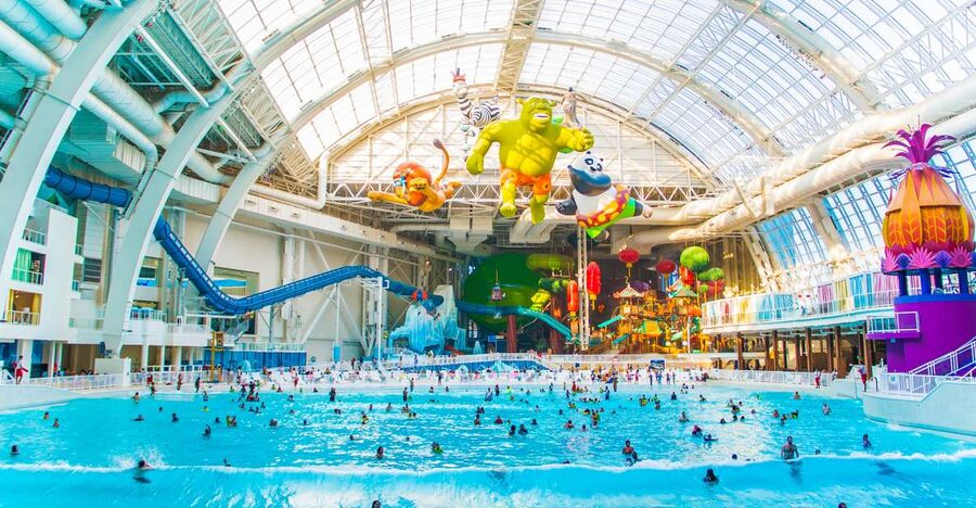 East Rutherford: Dreamworks Indoor Water Park Entry Ticket - Start with the little-kid zones