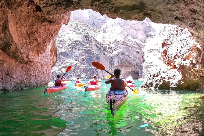 Emerald Cave Express Kayak Tour with Scenic & Historic Stops - Getting started at Willow Beach Marina