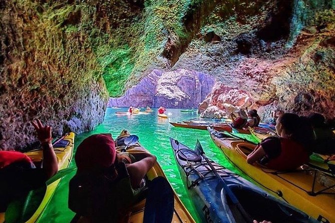 Emerald Cave Kayak Tour: Scenic Paddle with Optional Shuttle - Five miles along the Colorado River