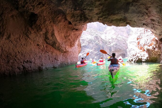 Emerald Cave Kayak Tour with Lunch & Las Vegas Shuttle Option - Lunch on a primitive Colorado River beach