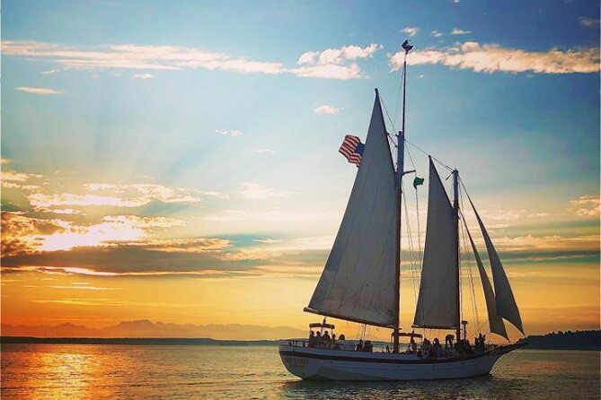 Evening Colors Sunset Sail Tour in Seattle - A sunset sail with real sails, not just a harbor loop