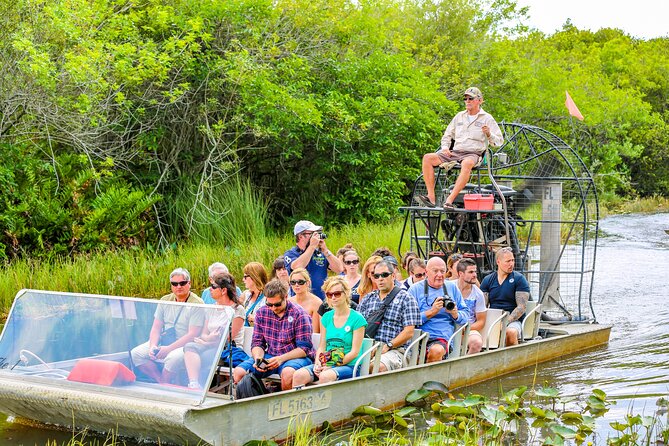 Everglades Airboat Safari Adventure with Transportation - Arriving at the airboat park