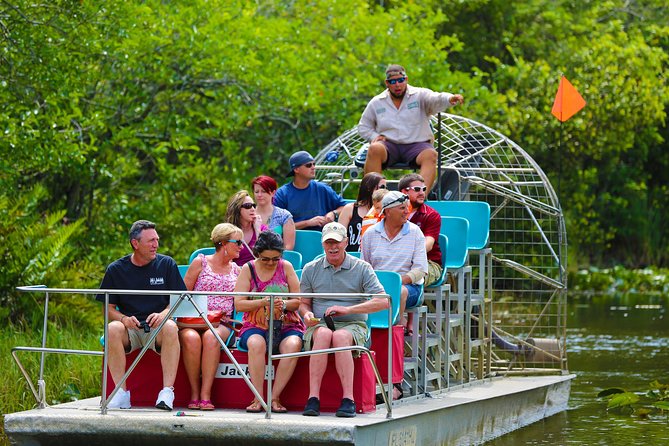 Everglades Airboat Safari Adventure with Transportation - Meeting at 305 Lincoln Road in Miami Beach