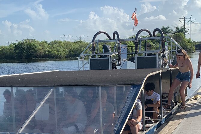 Everglades Small-Group Tour from Miami with Transportation - The 50 to 60-minute airboat ride