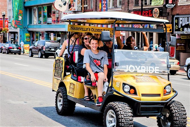 Explore the City of Nashville Sightseeing Tour by Golf Cart - Key points to know before you book