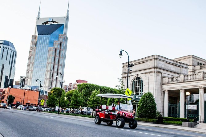 Explore the City of Nashville Sightseeing Tour by Golf Cart - The Ryman Auditorium and Tootsie’s