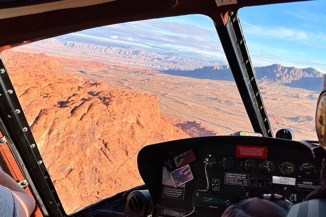 Extended Grand Canyon West Rim Air-Only Helicopter Tour - The return over Las Vegas