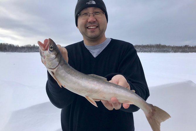 Fairbanks Ice Fishing Expedition in a Heated Cabin with Fish Cookout - Key points to know before you book