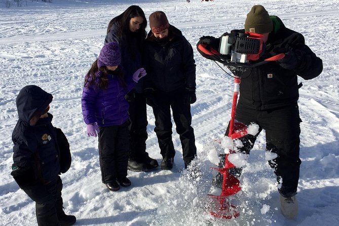 Fairbanks Ice Fishing Expedition in a Heated Cabin with Fish Cookout - The cookout is part of the value