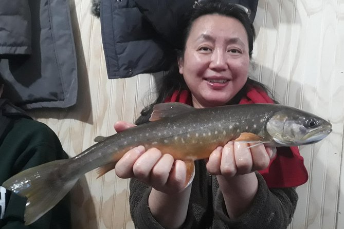 Fairbanks Ice Fishing Expedition in a Heated Cabin with Fish Cookout - What the four-hour schedule feels like