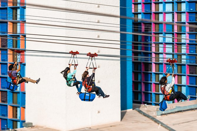 Fly LINQ Zipline at The LINQ Promenade in Las Vegas - What happens at the 144-foot launch tower