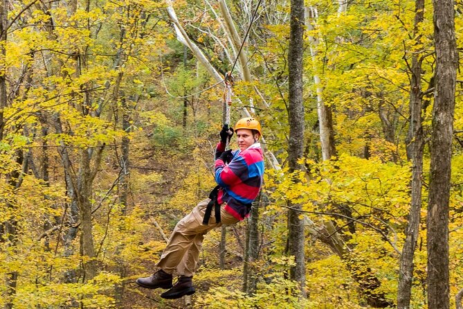 Fontanel Zipline Forest Adventure at Nashville North - What the guides add to the experience