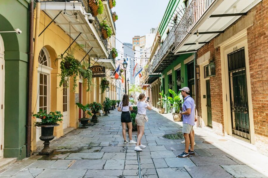 French Quarter Walking and Storytelling Tour - Starting at the jazz fountain in the French Market