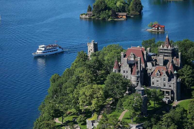 From Ivy Lea: 1000 Islands Boldt Castle Scenic Cruise - Millionaires Row, Zavikon Islands, and the smallest bridge