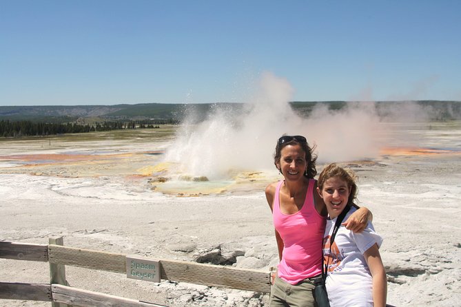 From Jackson Hole: Yellowstone Old Faithful, Waterfalls and Wildlife Day Tour - Yellowstone’s geyser basins and Fountain Paint Pot