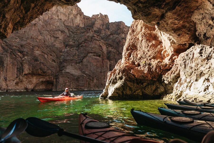 From Las Vegas: Emerald Cave Guided Kayaking Tour - What the $143 price really covers