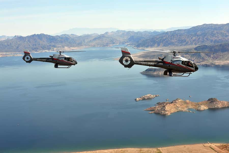 From Las Vegas: Grand Canyon Skywalk Express Helicopter Tour - Seeing Hoover Dam and Lake Mead from above
