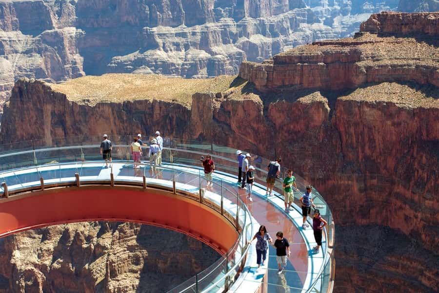 From Las Vegas: Grand Canyon Skywalk Express Helicopter Tour - The ride from the Las Vegas Strip