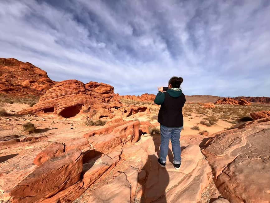 From Las Vegas: Valley of Fire State Park Guided Day Tour - Elephant Rock and the final walk to Fire Wave