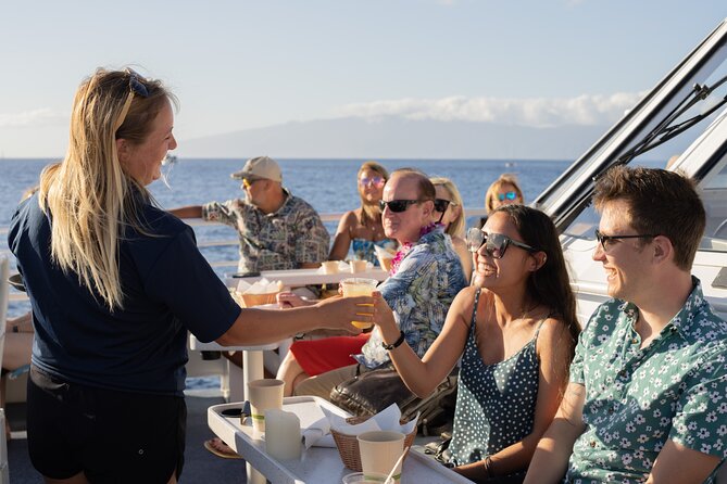 From Ma'alaea Harbor: Sunset Dinner Cruise Aboard the Quicksilver - Winter whale sightings are a bonus, not the plan