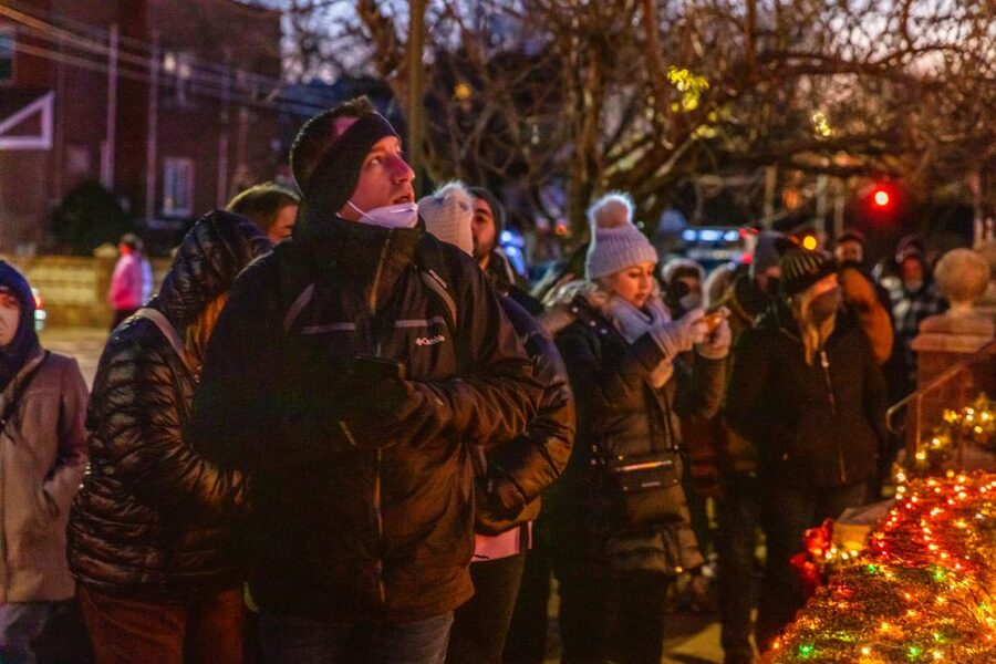 From Manhattan: 4-Hour Dyker Heights Holiday Lights Bus Tour - Lucy Spata’s house and the neighborhood tradition