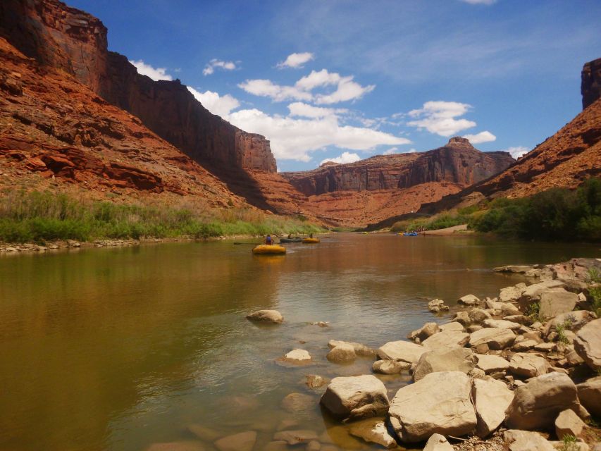 From Moab: Colorado River Guided Rafting Trip - The rapids are mild, but not completely flat